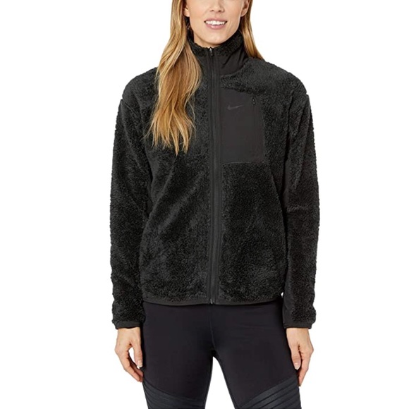 nike women's full zip training top